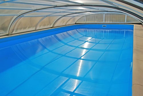 abri piscine pvc