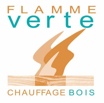 label flamme verte